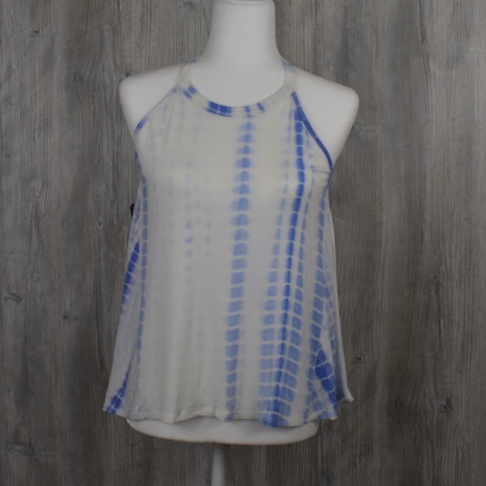 Caution To The Wind Tie-dye Tank Small